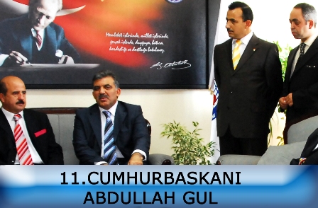 11.CUMHURBAŞKANI ABDULLAH GÜL