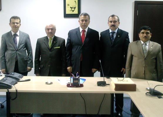 GELİR İDARESİ BAŞKANINA HAYIRLI OLSUN ZİYARETİ