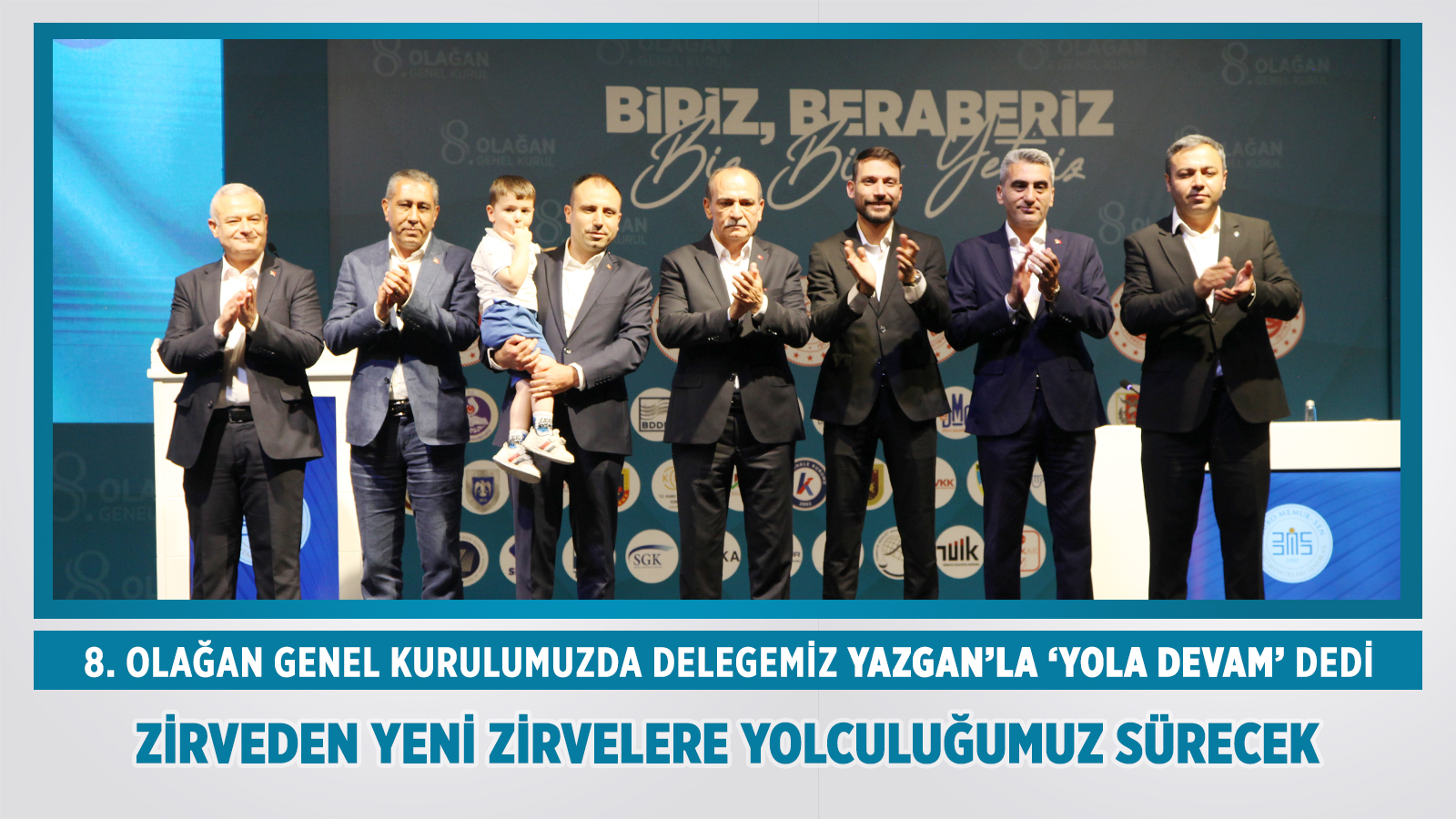 DELEGEMİZ YAZGAN’LA ‘YOLA DEVAM’ DEDİ; ZİRVEDEN YENİ ZİRVELERE YOLCULUĞUMUZ SÜRECEK