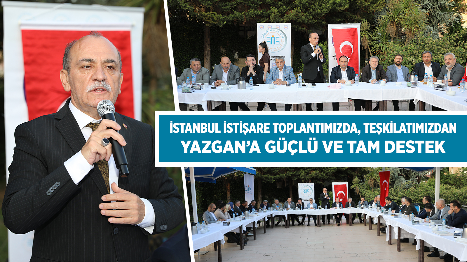 İSTANBUL İSTİŞARE TOPLANTIMIZDA, TEŞKİLATIMIZDAN YAZGAN’A GÜÇLÜ VE TAM DESTEK