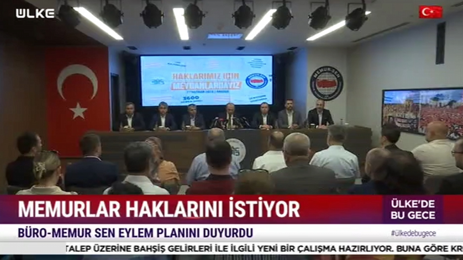 Genel Başkanımız Yusuf Yazgan, Düzenlenen Basın Toplantısıyla Eylem Planımız Açıkladı (Ülketv Haberi)