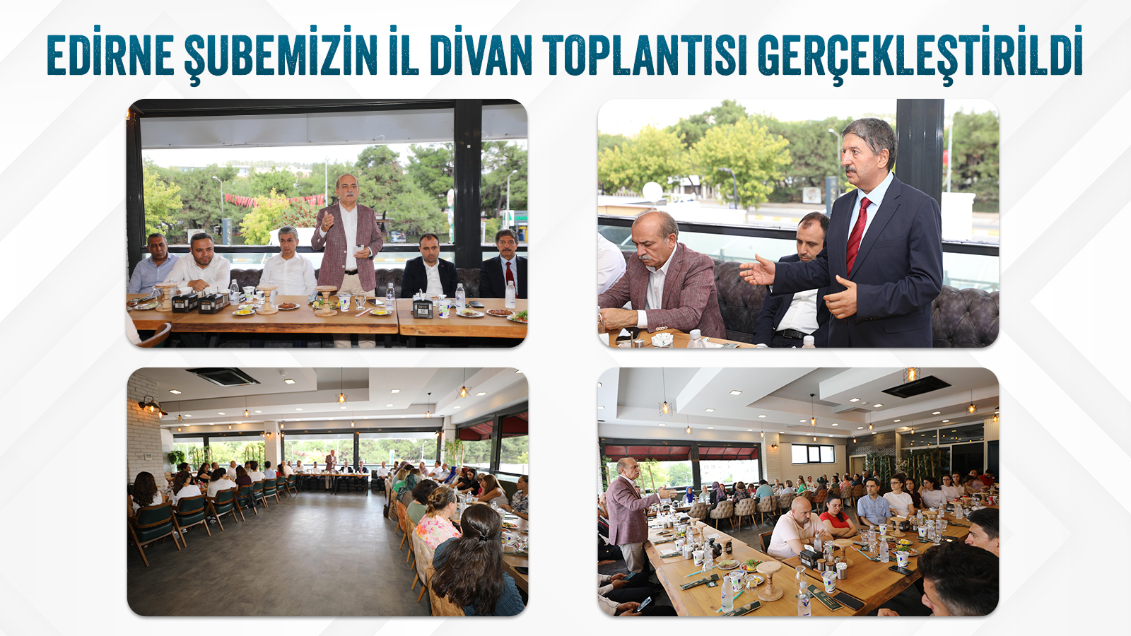 EDİRNE ŞUBEMİZİN İL DİVAN TOPLANTISI GERÇEKLEŞTİRİLDİ