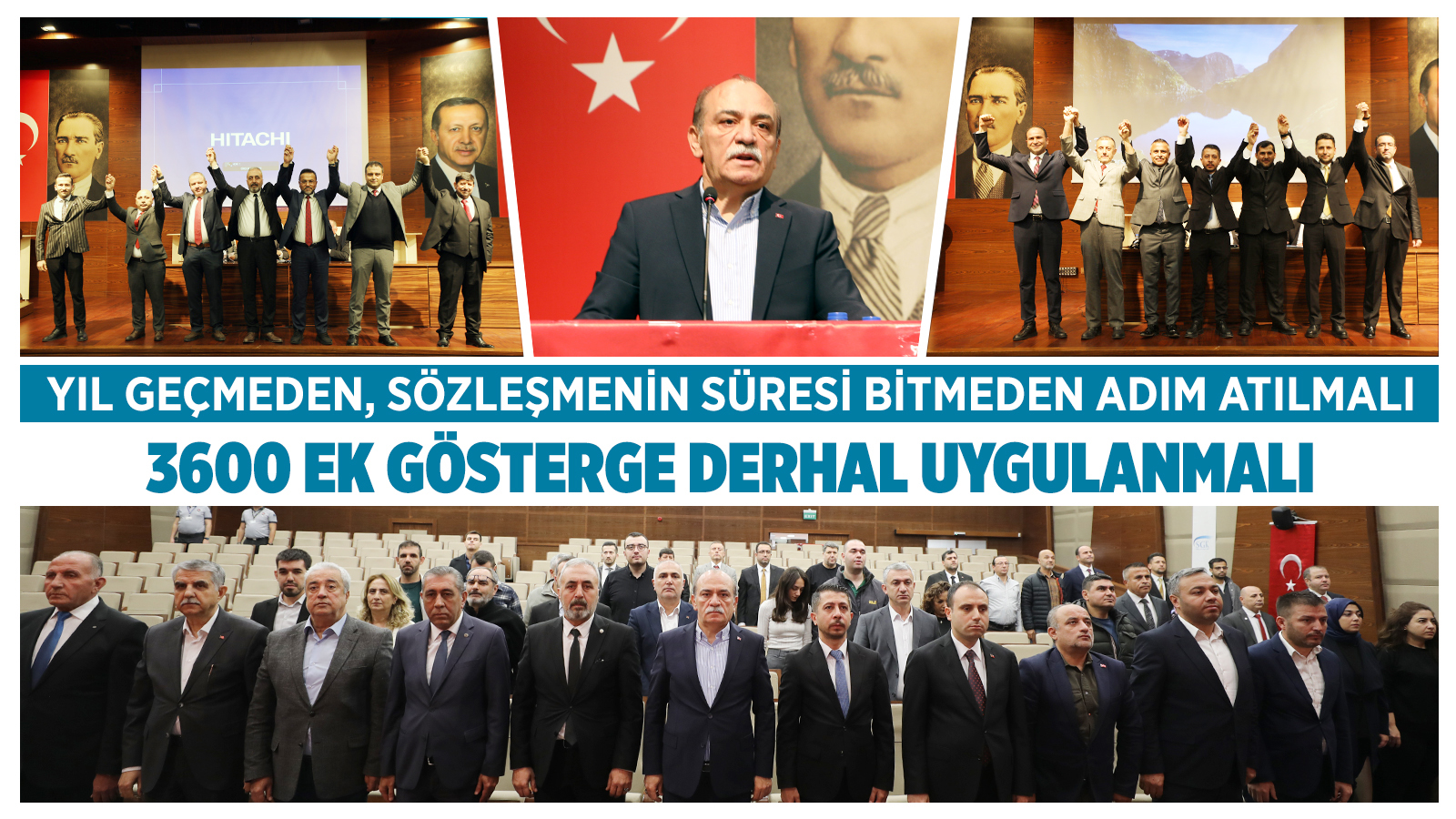 YIL GEÇMEDEN, SÖZLEŞMENİN SÜRESİ BİTMEDEN ADIM ATILMALI 3600 EK GÖSTERGE DERHAL UYGULANMALI