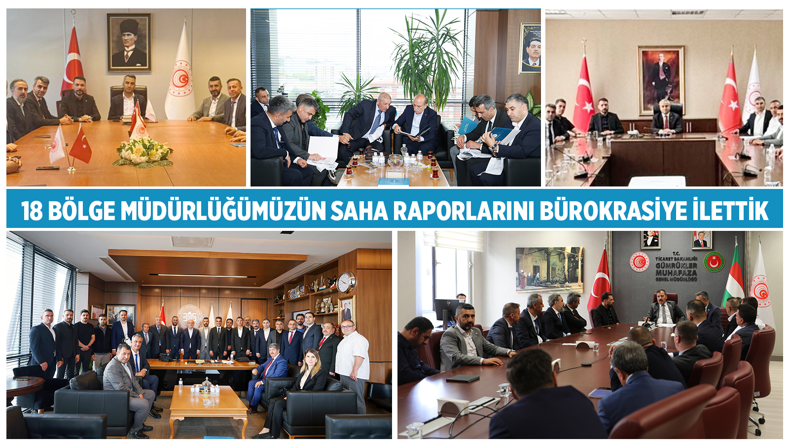 TİCARET BAKANLIĞI BÜNYESİNDEKİ 18 BÖLGE MÜDÜRLÜĞÜNÜN SAHA RAPORLARINI BÜROKRASİYE İLETTİK