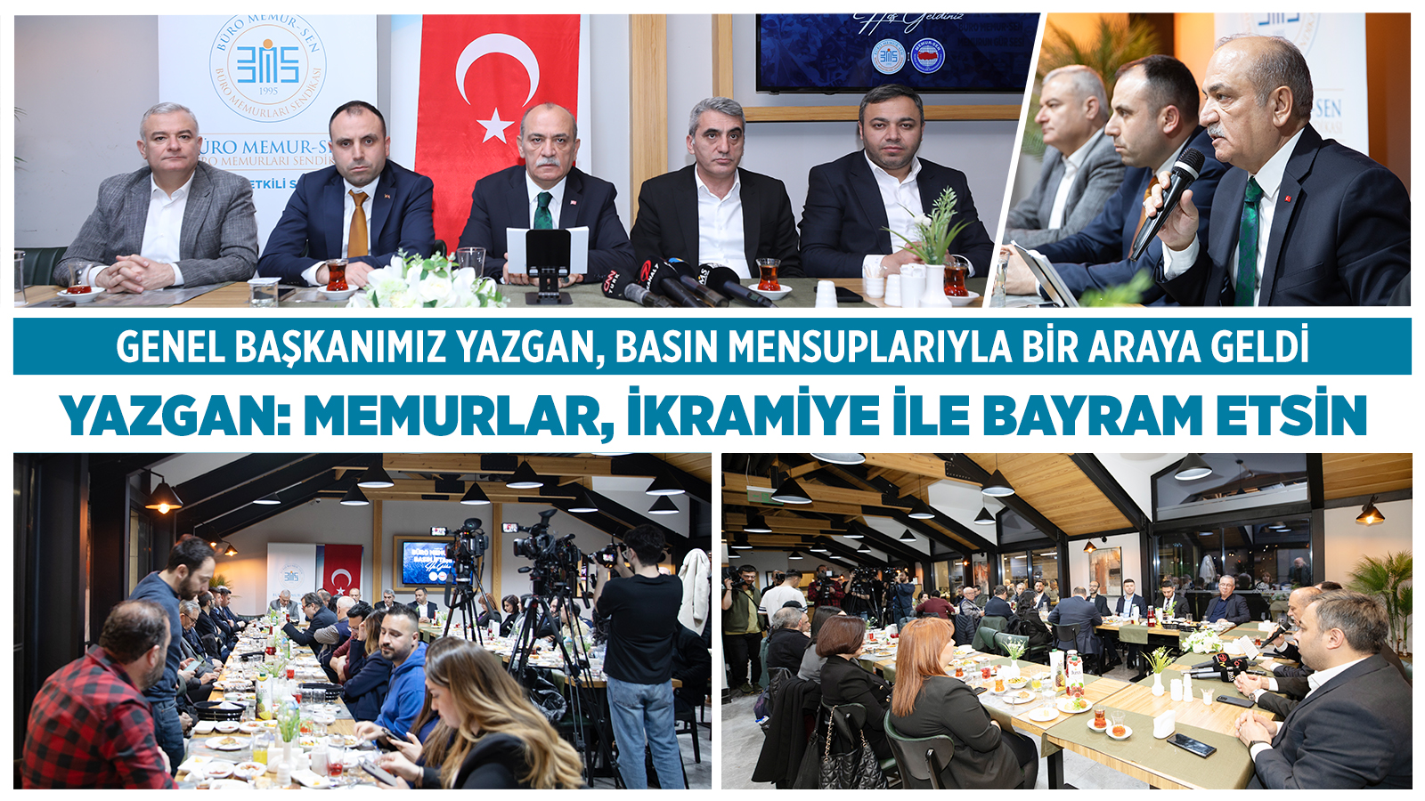 YAZGAN: MEMURLAR, İKRAMİYE İLE BAYRAM ETSİN