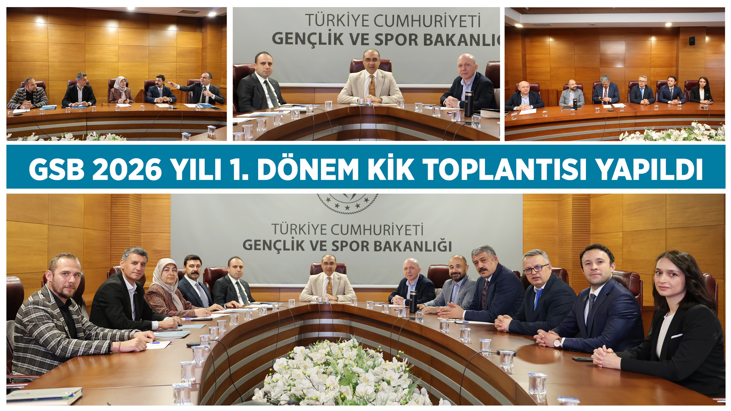 GSB 2026 YILI 1. DÖNEM KİK TOPLANTISI YAPILDI