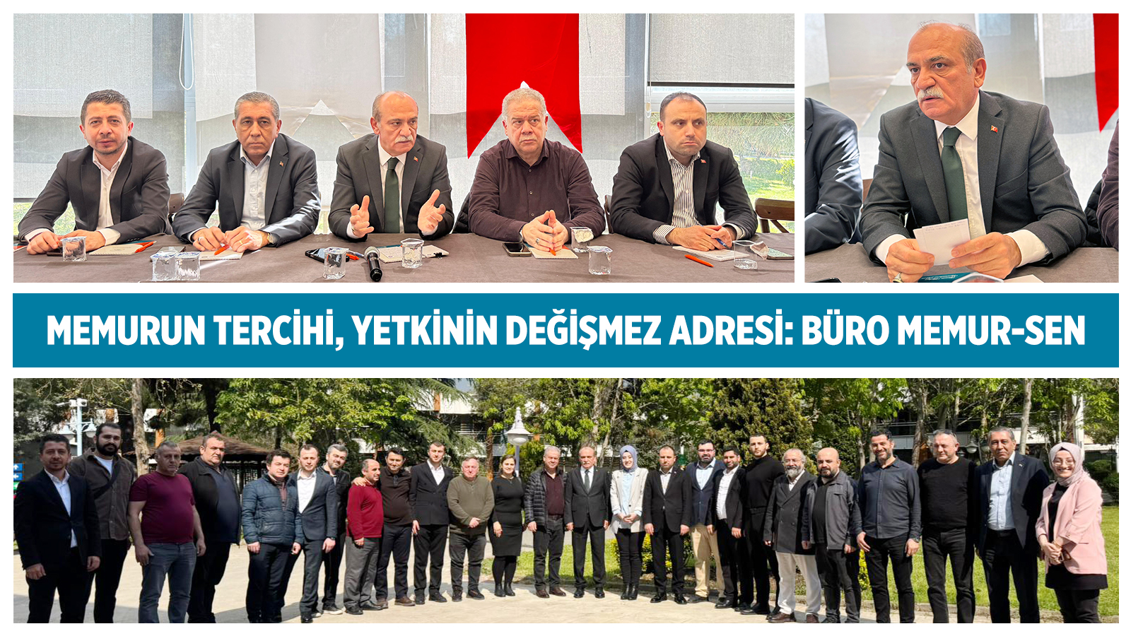 MEMURUN TERCİHİ, YETKİNİN DEĞİŞMEZ ADRESİ: BÜRO MEMUR-SEN