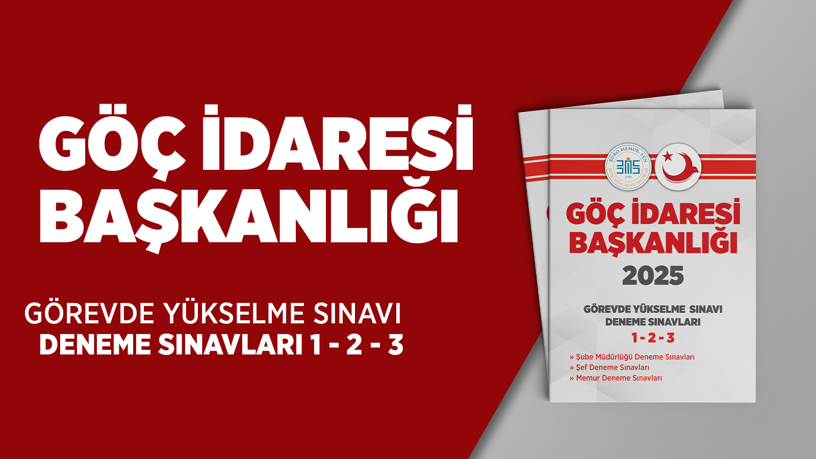 GÖÇ İDARESİ BAŞKANLIĞI 2025 GYS DENEME SINAVLARI